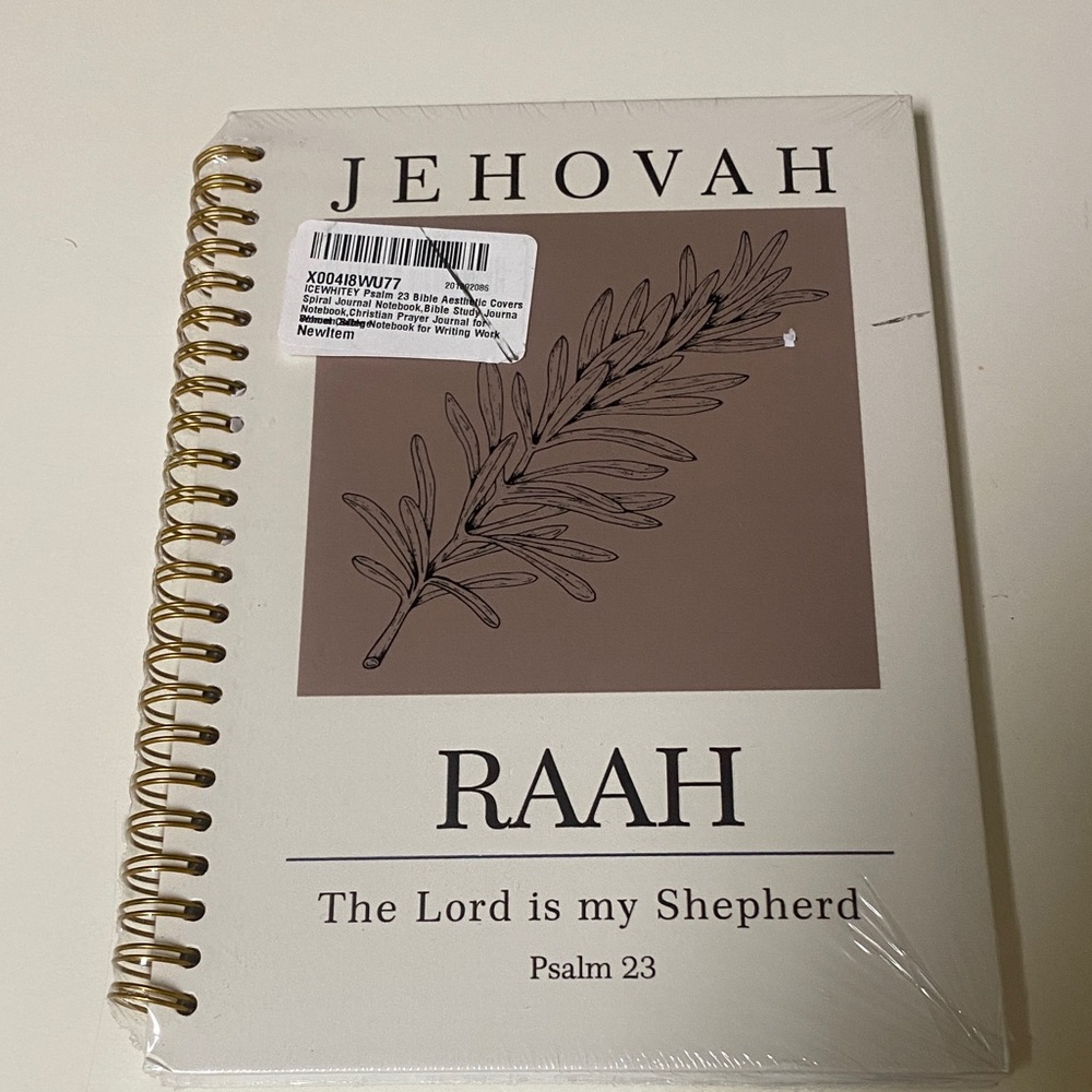 Jehovah Raah Spiral Notebook